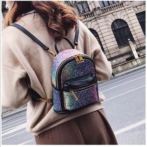 Best Christmas gift Girls Bling backpack daypack